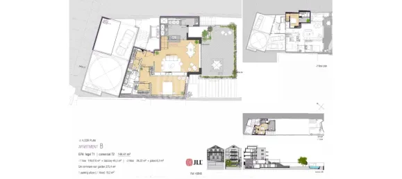 Дуплекс с 2 спальнями в Порту, Португалия № 154422 32