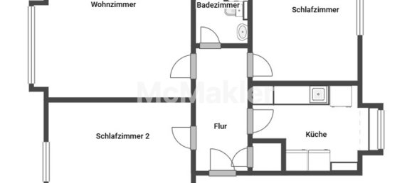 2 bedrooms Apartment in Osnabruck, Germany No. 324268 7