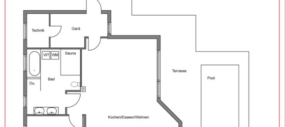 1 غرف نوم بنغالو في Cuxhaven, Germany رقم 117788 6