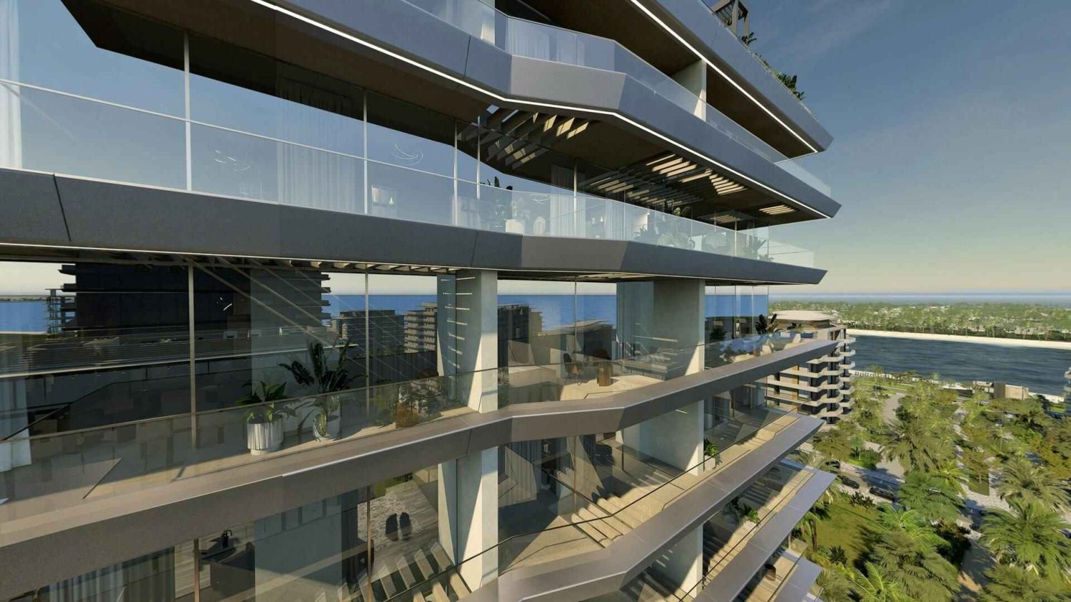 1 Schlafzimmer Wohnung in Sea Legend One, Dubai, UAE, Nr. 116873