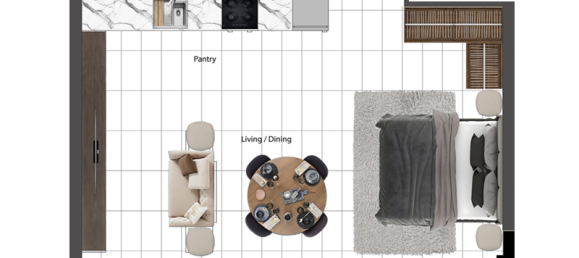 Студия в Джумейра Вилладж Серкл, ОАЭ № 121071 7