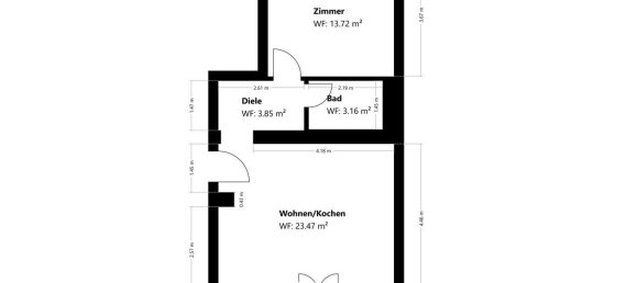 2غرفة شقة في Munich, Germany رقم 355387 6