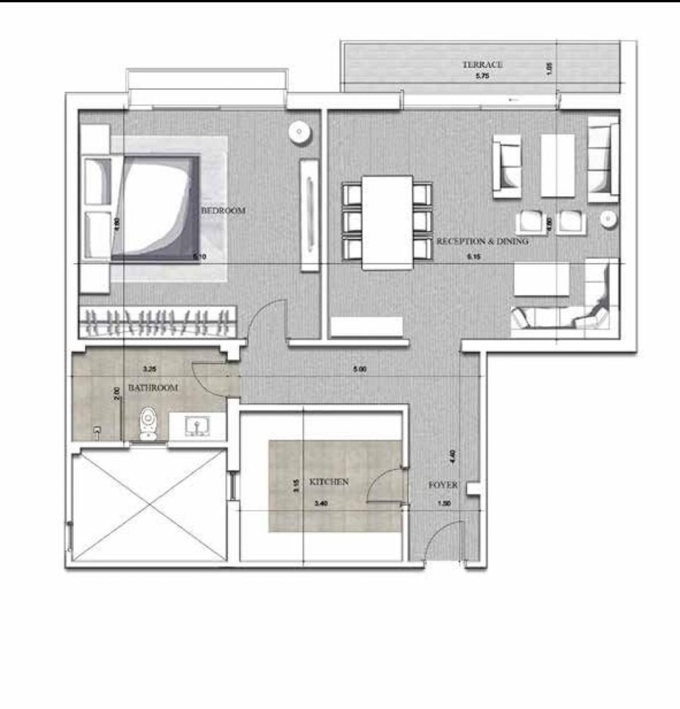Studio in the Condo in Giza, Egypt No. 2031