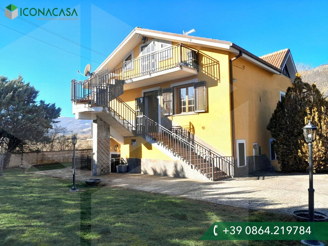 Квартира с 10 комнатами в Кастель ди Сангро, Италия № 22795