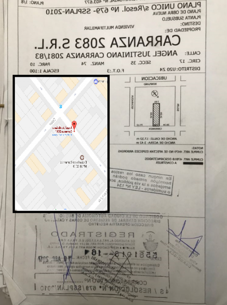 193m² Land in Palermo, Argentina No. 121918