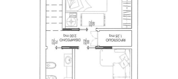 3غرفة منزل في Caselle Landi, Italy رقم 128270 10