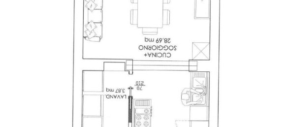 3غرفة منزل في Caselle Landi, Italy رقم 128270 11