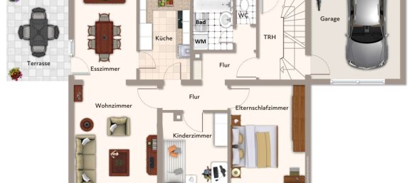 6 rooms Townhouse in Rems-Murr-Kreis, Germany No. 289321 3