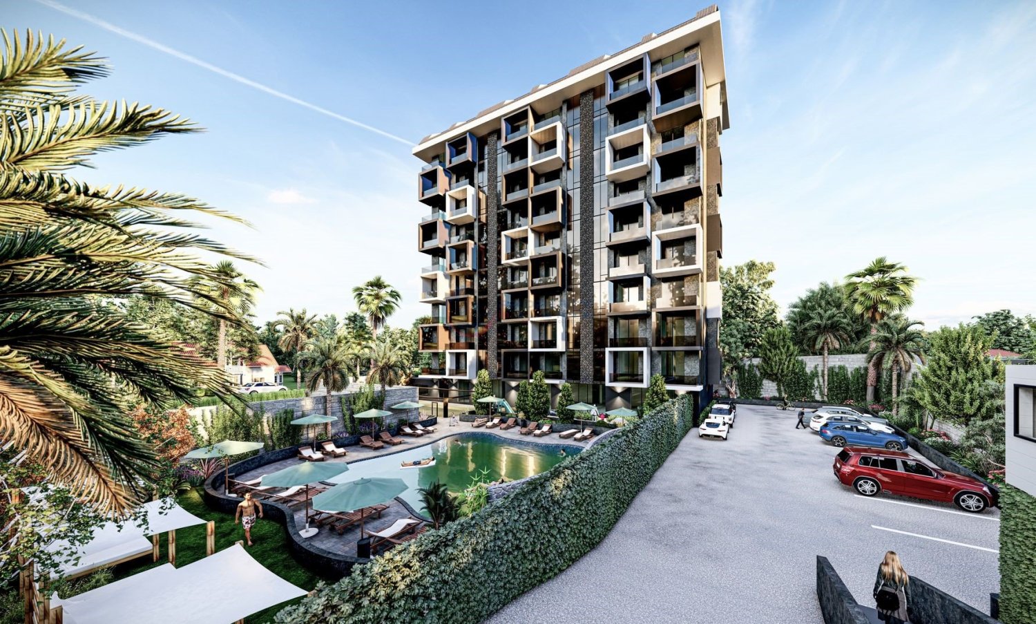 Apartment 2+1 in Alanya, Turkey No. 47167