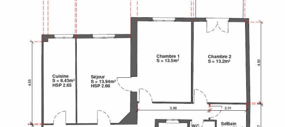 2 bedrooms Apartment in Paris, France No. 356798 8