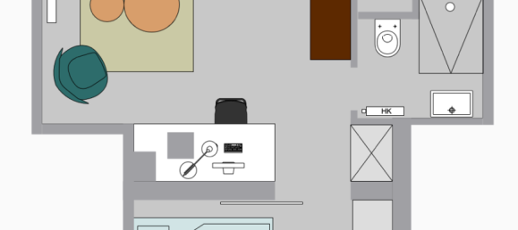 1 chambre Duplex à Kempten, Germany No. 207867 14