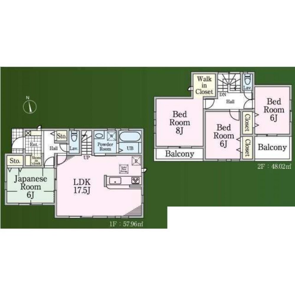 Дом с 4 спальнями в Ибараки, Япония № 4256