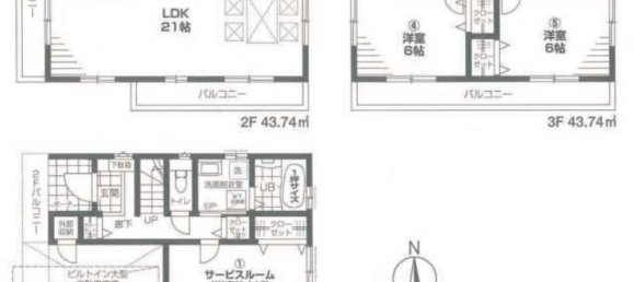 Casa de 6 dormitorios en Kanagawa, Japan No. 3052 2