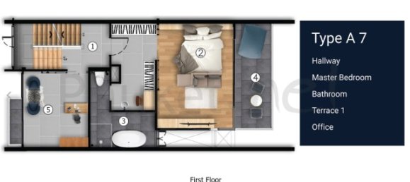 3 Schlafzimmer Villa in Chalong, Thailand, Nr. 12499 24