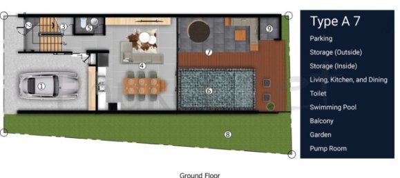 3 Schlafzimmer Villa in Chalong, Thailand, Nr. 12499 23