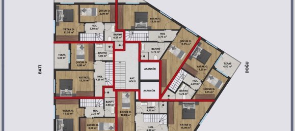 Apartment 1+1 in Antalya, Turkey No. 32617 9