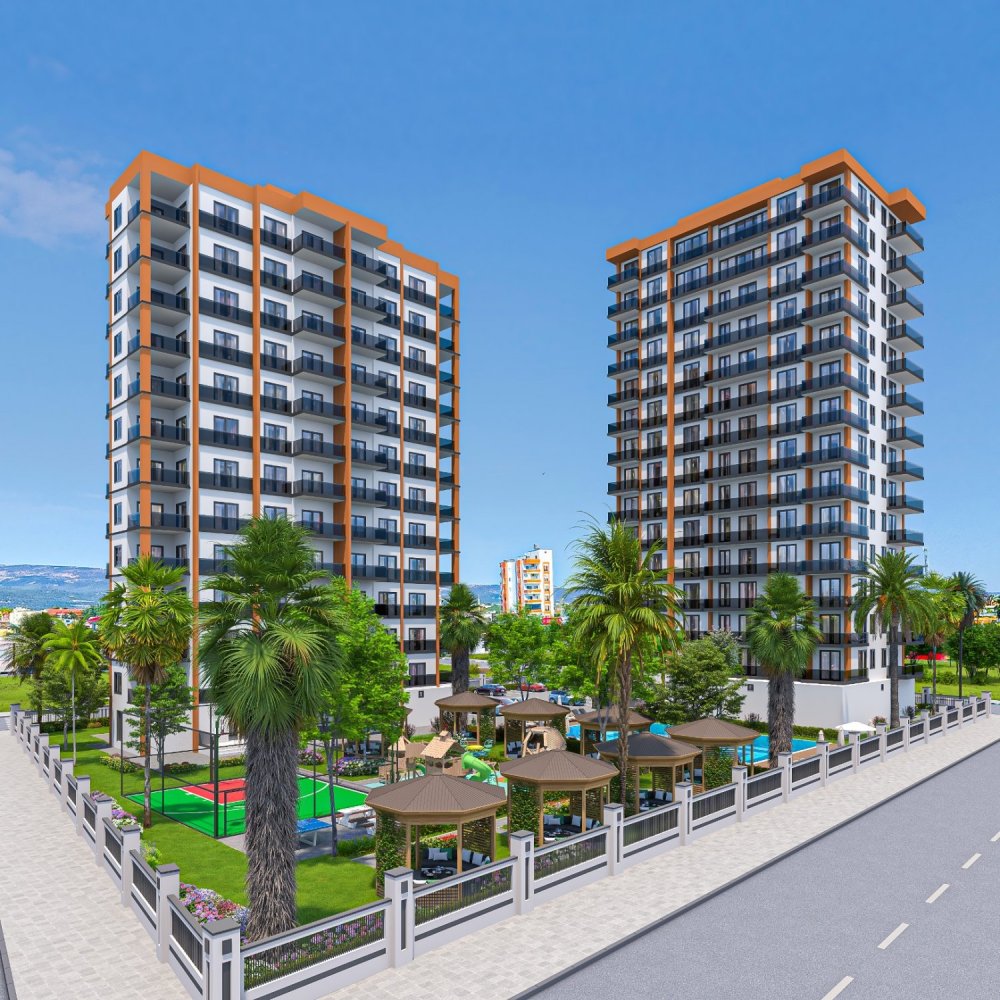 Apartment 2+1 in Mersin, Turkey No. 24584