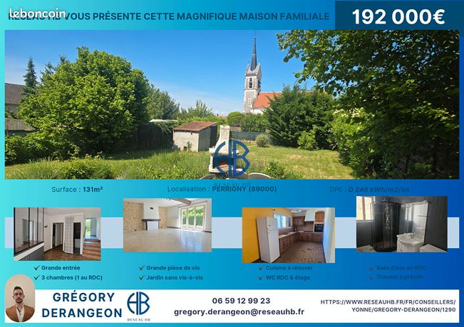 3 bedrooms House in Yonne, France No. 353304