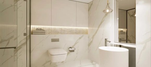 Квартира с 3 спальнями в AZIZI RIVIERA BEACHFRONT, Meydan One, ОАЭ № 59583 17