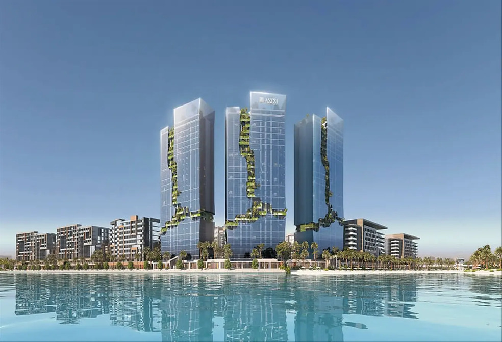 Квартира с 3 спальнями в AZIZI RIVIERA BEACHFRONT, Meydan One, ОАЭ № 59583
