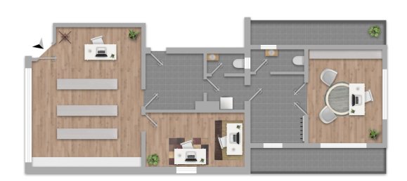 Büro in Zeltweg, Austria 74m², Nr. 129338 50