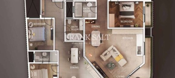 3 bedrooms Apartment in Mgarr, Malta No. 5303 35