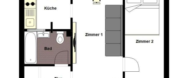 1 Schlafzimmer Wohnung in Moabit, Germany, Nr. 222309 9