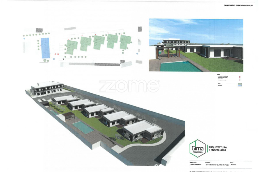  قطعة أرض في Palmela, Portugal 492متر مربع رقم 98373