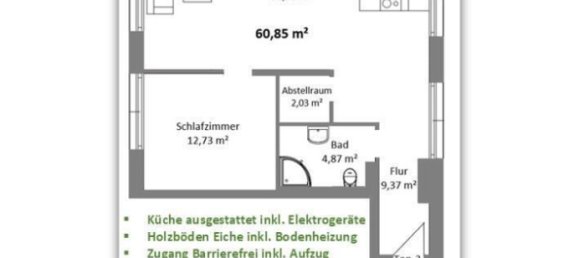 2 rooms Apartment in Grossgmain, Austria No. 229569 13