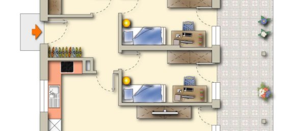 Квартира с 3 спальнями в Вильдон, Австрия № 130126 24
