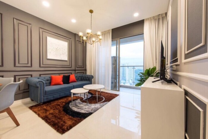2 dormitorios apartamento en alquiler en District 4, Ho Chi Minh, Vietnam № 74979