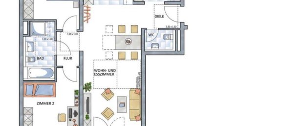 3 Schlafzimmer Wohnung in Ludwigsburg, Germany, Nr. 365312 16