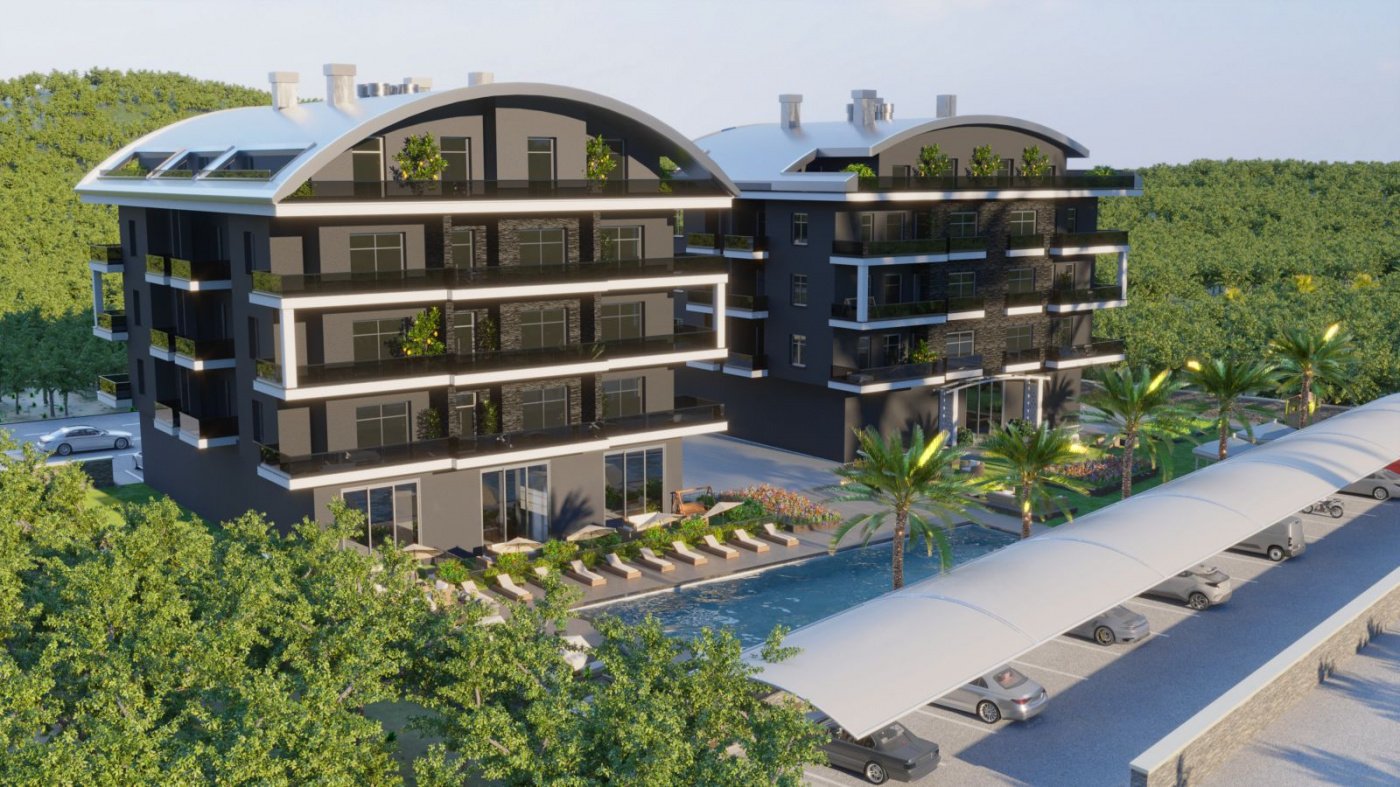 Appartement 1+1 à Oba, Turkey No. 10703