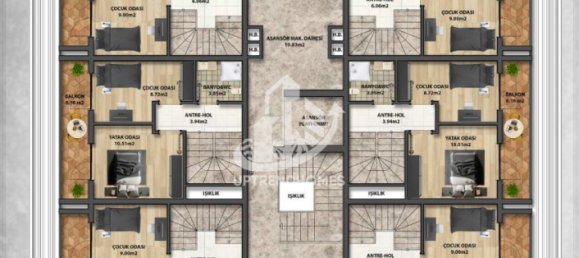 Appartement 1+1 à Oba, Turkey No. 10703 2