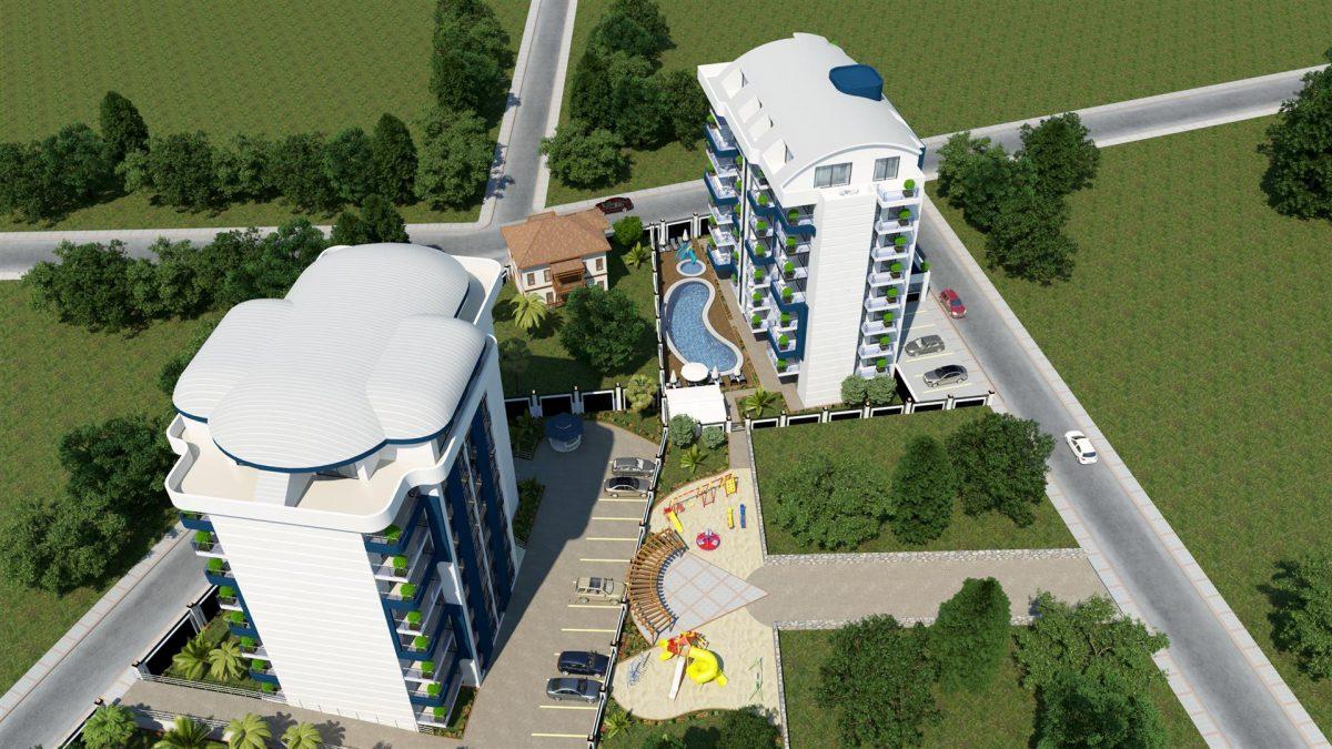 Apartamento de 2 divisões em Alanya, Turkey N.º 46620