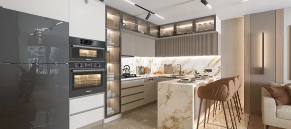 Apartamento 1+1 em Aksu, Turkey N.º 33026 30