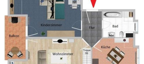 3 chambres Duplex à Borde, Germany No. 151237 13