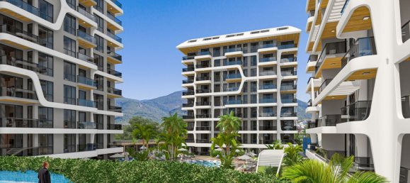 Wohnung 1+1 in Tosmur, Turkey, Nr. 13486 13