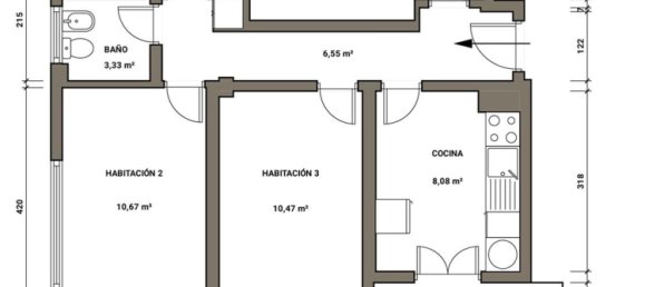 Apartamento de 3 dormitorios en Comunidad Autónoma Vasca, Spain No. 146336 50