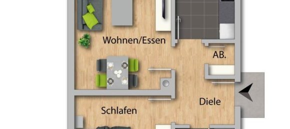 Apartamento de 1 dormitorio en Gunzburg, Germany No. 348102 17