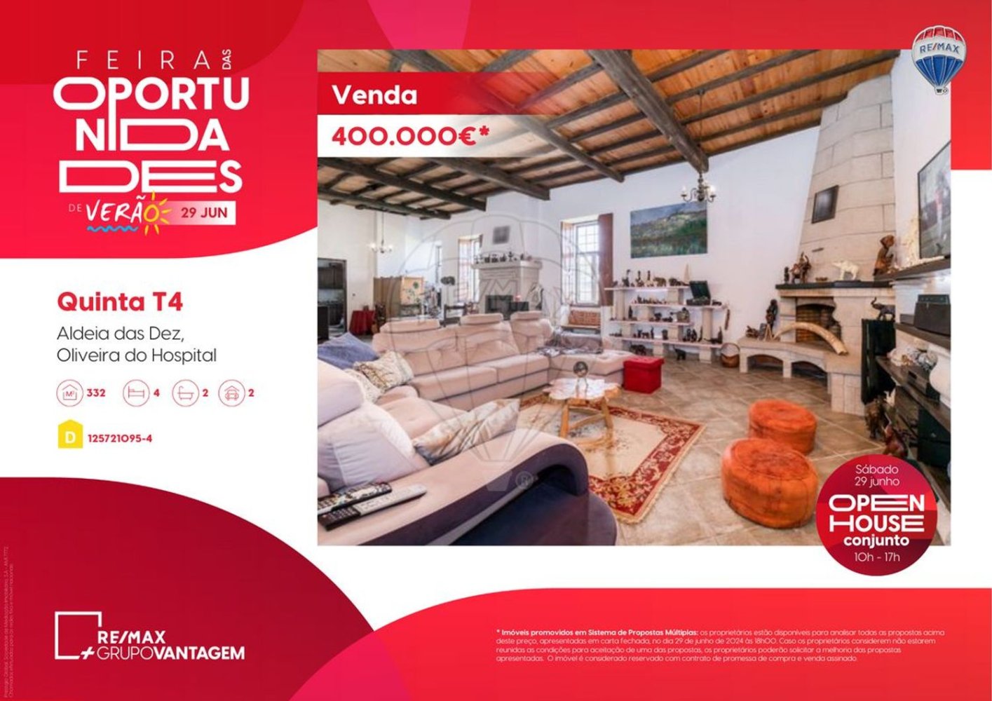 4 غرف نوم منزل في Aldeia das Dez, Portugal رقم 172046