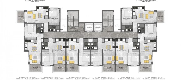 Apartment 1+1 in Avsallar, Turkey No. 3176 20
