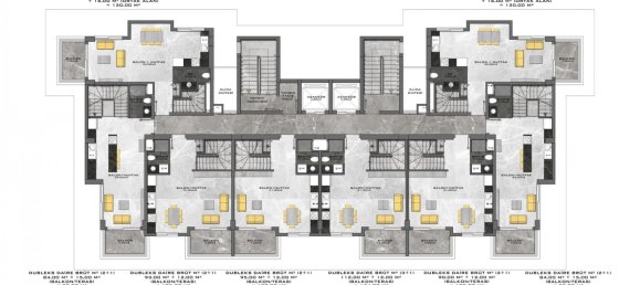 Apartment 1+1 in Avsallar, Turkey No. 3176 22