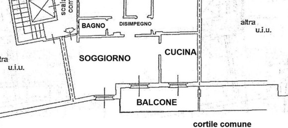 3 rooms Apartment in Como, Italy No. 4025 23