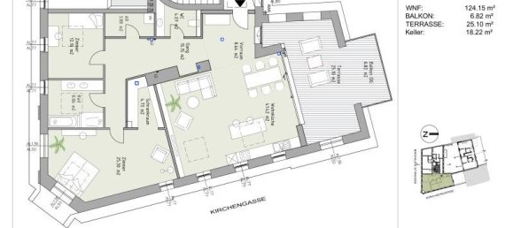 Apartamento de 3 divisões em Modling, Austria N.º 106338 11