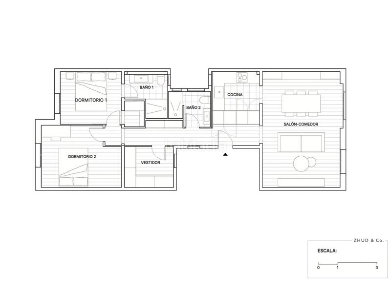 3 bedrooms Apartment in Barcelona, Spain No. 170429