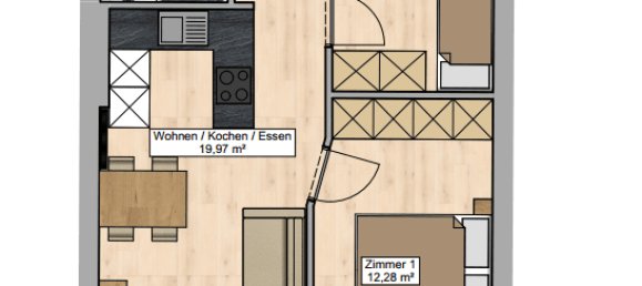 3-Zimmer Wohnung in Fürstenfeld, Austria, Nr. 60064 12