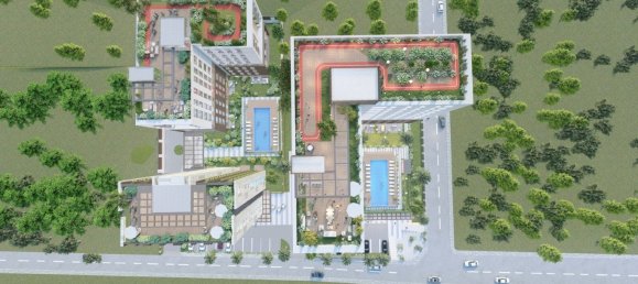 Wohnung 1+1 in Istanbul, Turkey, Nr. 23099 14