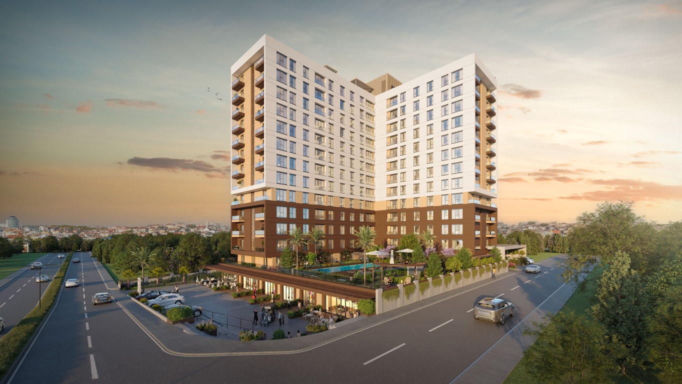 Wohnung 1+1 in Istanbul, Turkey, Nr. 23099