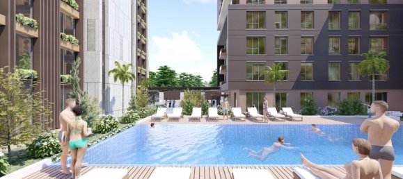 Wohnung 1+1 in Istanbul, Turkey, Nr. 23099 2